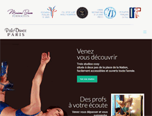 Tablet Screenshot of poledance-paris.com